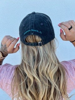 Beach Bros Ball Cap Color Slate Black