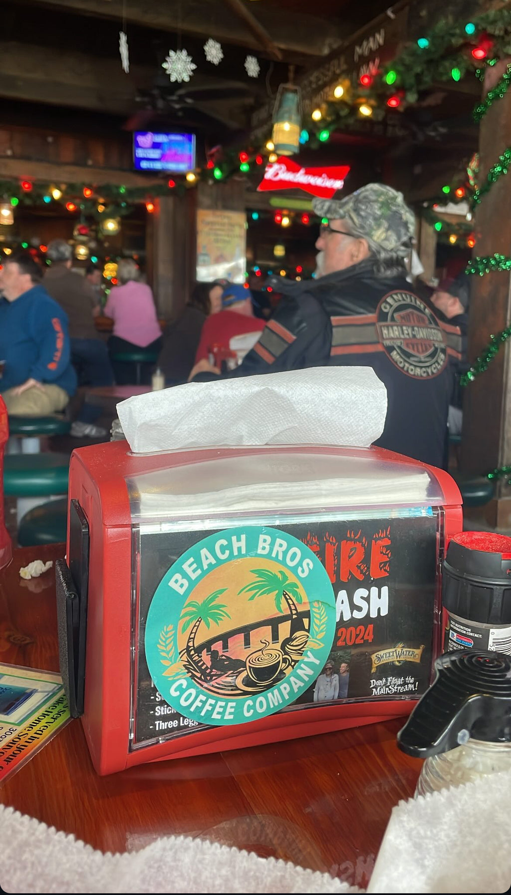 4" Beach Bros Sticker