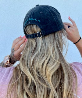 Beach Bros Ball Cap Color Slate Black