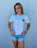 Short Sleeve Beach Bros T- Shirt Color White