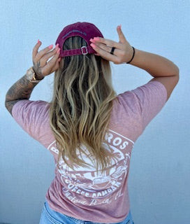 Beach Bros Ball Cap Color Burgundy