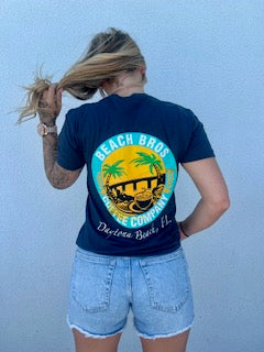 Short Sleeve Beach Bros T- Shirt Color Legion Blue